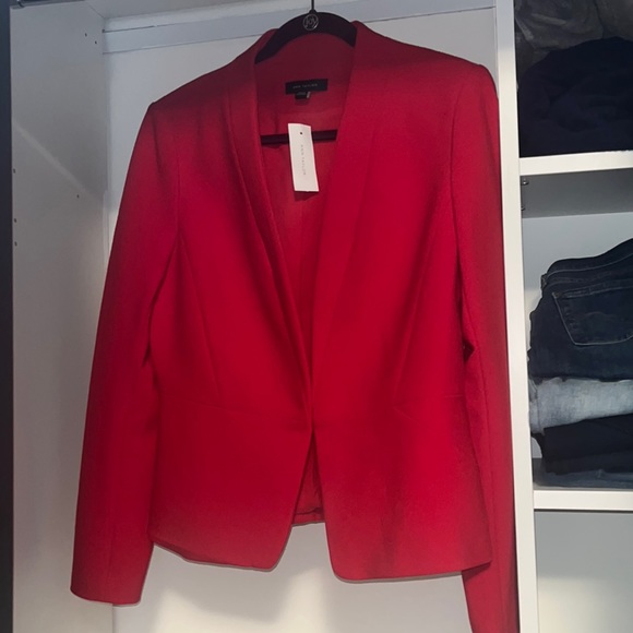 Ann Taylor Red Blazer size 10 - Picture 1 of 7